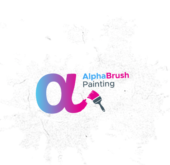 Aloha brush painting logo